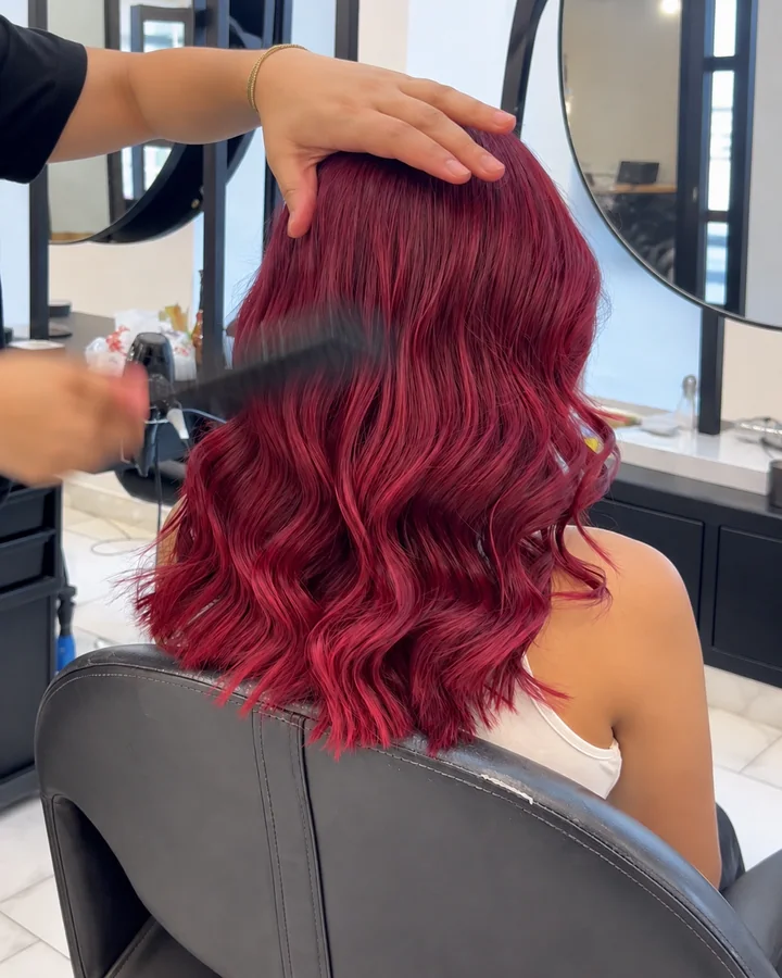 Berry-red waves